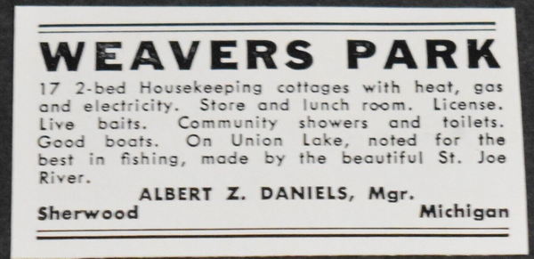 Weavers Park - Print Ad